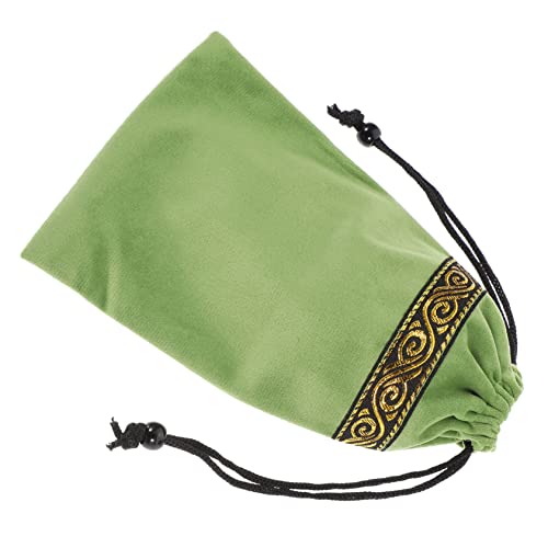 KOCKSHION Tarotkarten Aufbewahrungstasche Tragbarer Tarotkartenbeutel mit Kordelzug Samtige für Tarotkarten für Wahrsagerei und Kartenliebhaber Kostengünstiges KOCKSHION Tarotkarten Aufbewahrungstasche Tragbarer Tarotkartenbeutel mit Kordelzug Samtige für Tarotkarten für Wahrsagerei und Kartenliebhaber Kostengünstiges von KOCKSHION