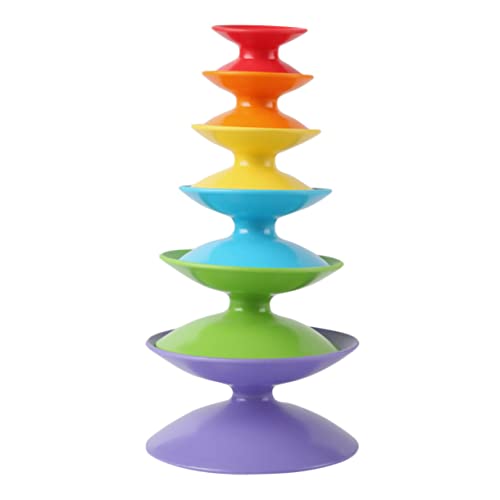 KOCKSHION interaktive Spiele für Pädagogisches Lernspielzeug Toys Regenbogenrad Babyspielzeug bunter Stapelring Ringe Stapelspielzeug Plastik Colorful KOCKSHION interaktive Spiele für Pädagogisches Lernspielzeug Toys Regenbogenrad Babyspielzeug bunter Stapelring Ringe Stapelspielzeug Plastik Colorful von KOCKSHION