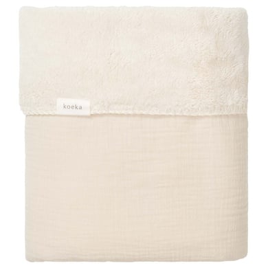 koeka Babydecke Plüsch Faro warm white 75 x 100 cm koeka Babydecke Plüsch Faro warm white 75 x 100 cm von koeka
