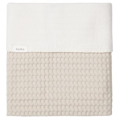 koeka Kinderdecke cotton Fleece Amsterdam sand 100 x 150 cm koeka Kinderdecke cotton Fleece Amsterdam sand 100 x 150 cm von koeka