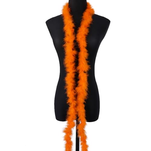 1 x 2 m Federboa Truthahnfedern Boa, flauschige Plüschfederboa, Federstola, Federschal, Federgirlande für Weihnachtsbaum, Hochzeit, Basteln, Burlesque, Karnevalsparty, 20er Jahre Kostüm Dekoration 1 x 2 m Federboa Truthahnfedern Boa, flauschige Plüschfederboa, Federstola, Federschal, Federgirlande für Weihnachtsbaum, Hochzeit, Basteln, Burlesque, Karnevalsparty, 20er Jahre Kostüm Dekoration von KOGMMYSEVP