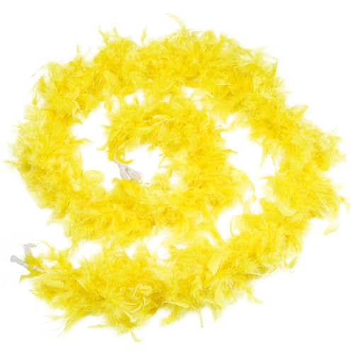 2 m rote Federboas, 15,5 ~ 20 cm dick, flauschige Truthahnfederboa, bunte Federboas, Schal, Kostümzubehör für Weihnachten, Halloween, Karneval, Tanzparty, Cosplay, Kostümdekorationen 2 m rote Federboas, 15,5 ~ 20 cm dick, flauschige Truthahnfederboa, bunte Federboas, Schal, Kostümzubehör für Weihnachten, Halloween, Karneval, Tanzparty, Cosplay, Kostümdekorationen von KOGMMYSEVP