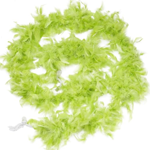 2 m rote Federboas, 15,5 ~ 20 cm dick, flauschige Truthahnfederboa, bunte Federboas, Schal, Kostümzubehör für Weihnachten, Halloween, Karneval, Tanzparty, Cosplay, Kostümdekorationen 2 m rote Federboas, 15,5 ~ 20 cm dick, flauschige Truthahnfederboa, bunte Federboas, Schal, Kostümzubehör für Weihnachten, Halloween, Karneval, Tanzparty, Cosplay, Kostümdekorationen von KOGMMYSEVP