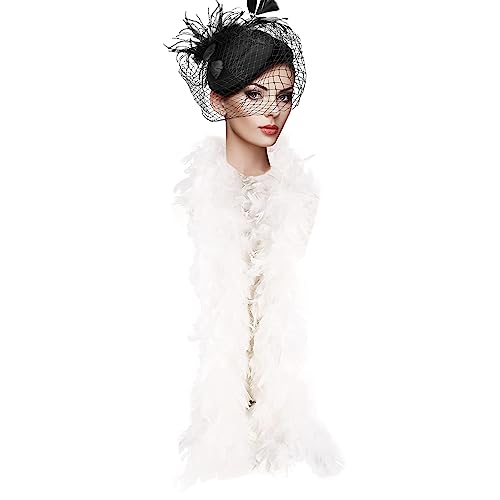 2 m violette Federboa mit Herz, randlose Sonnenbrille, 80 g, natürliche Truthahnfedern, Schal, Kostüm, flauschige Federboa für Mädchen, Tanzen, Hochzeit, Party, Cosplay, Halloween, Liebes-Tour 2 m violette Federboa mit Herz, randlose Sonnenbrille, 80 g, natürliche Truthahnfedern, Schal, Kostüm, flauschige Federboa für Mädchen, Tanzen, Hochzeit, Party, Cosplay, Halloween, Liebes-Tour von KOGMMYSEVP