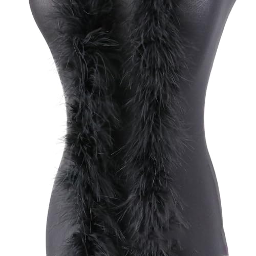 2m 8cm Federboa Truthahn Federn Boa,Flauschige Plüsch Federboa Feder Stola Federschal Federgirlande für Weihnachtsbaum, Hochzeit, Basteln, Burlesque, Karneval Party, 20er Jahre Kostüm Dekoration 2m 8cm Federboa Truthahn Federn Boa,Flauschige Plüsch Federboa Feder Stola Federschal Federgirlande für Weihnachtsbaum, Hochzeit, Basteln, Burlesque, Karneval Party, 20er Jahre Kostüm Dekoration von KOGMMYSEVP