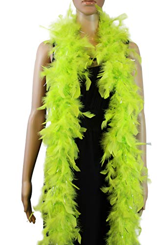 40 g, 183 cm lang, Truthahn-Federboa, Tanzen, Hochzeit, Basteln, Party, Verkleidung, Halloween-Kostüm-Dekoration 40 g, 183 cm lang, Truthahn-Federboa, Tanzen, Hochzeit, Basteln, Party, Verkleidung, Halloween-Kostüm-Dekoration von KOGMMYSEVP