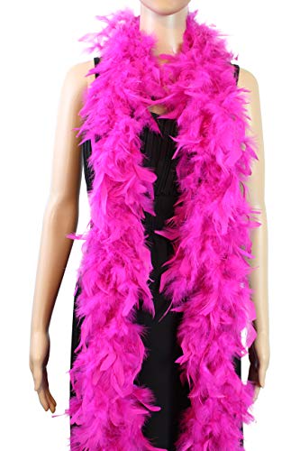 40 g, 183 cm lang, Truthahn-Federboa, Tanzen, Hochzeit, Basteln, Party, Verkleidung, Halloween-Kostüm-Dekoration 40 g, 183 cm lang, Truthahn-Federboa, Tanzen, Hochzeit, Basteln, Party, Verkleidung, Halloween-Kostüm-Dekoration von KOGMMYSEVP