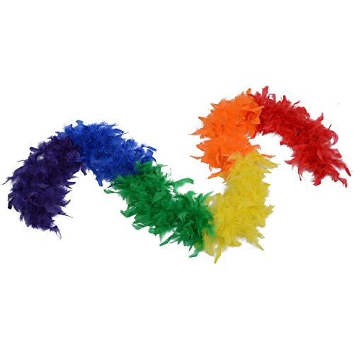 60 g, 2 Meter lange Federboa, ideal für Party, Hochzeit, Halloween-Kostüm, Weihnachtsbaum, Dekoration 60 g, 2 Meter lange Federboa, ideal für Party, Hochzeit, Halloween-Kostüm, Weihnachtsbaum, Dekoration von KOGMMYSEVP