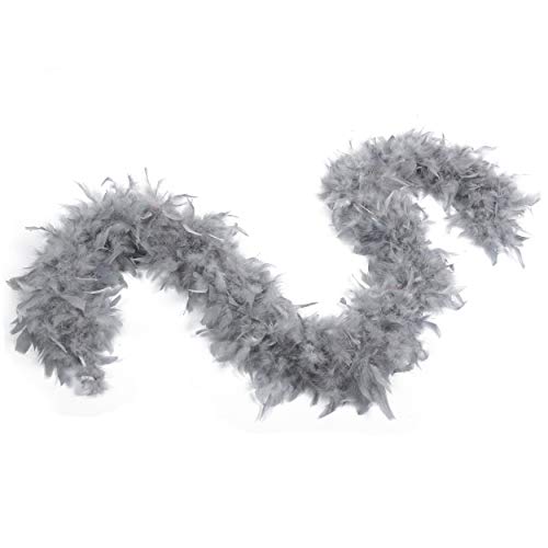 60 g, 2 Meter lange Federboa, ideal für Party, Hochzeit, Halloween-Kostüm, Weihnachtsbaum, Dekoration 60 g, 2 Meter lange Federboa, ideal für Party, Hochzeit, Halloween-Kostüm, Weihnachtsbaum, Dekoration von KOGMMYSEVP