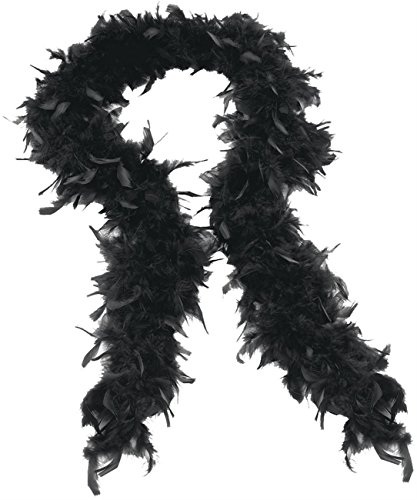 60 g dicke, weiße Boa, 2 m lang, Junggesellinnenabschied, Zubehör, Kostümparty, Cosplay, 1920er-Jahre, Burlesque-Feder-Schal, Einheitsgröße von KOGMMYSEVP