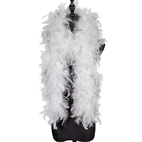 90 g Truthahnfeder-Boas für Damen, Kostümzubehör, Party-Tanzverkleidung, Urlaubsdekoration, weiße Gatsby-Federboas, 1920er-Jahre Zubehör 90 g Truthahnfeder-Boas für Damen, Kostümzubehör, Party-Tanzverkleidung, Urlaubsdekoration, weiße Gatsby-Federboas, 1920er-Jahre Zubehör von KOGMMYSEVP