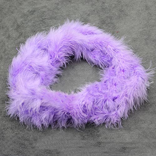 Bunte Federboa, 2 Meter lang, zum Basteln, flauschige rosa Federboa, DIY, Mädchen, Kostüm-Zubehör, Weihnachten, Karneval, Tanzen, Hochzeit, Party, Lila Bunte Federboa, 2 Meter lang, zum Basteln, flauschige rosa Federboa, DIY, Mädchen, Kostüm-Zubehör, Weihnachten, Karneval, Tanzen, Hochzeit, Party, Lila von KOGMMYSEVP