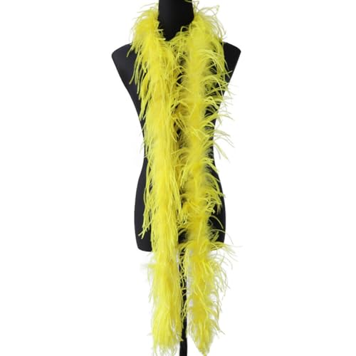 Federboa, Federschal, Truthahnfedern, einfarbig, flauschige Girlande für Tanzen, Hochzeit, Party, Cosplay, Halloween, Hochzeit, Heimdekoration, 2 m Federboa, Federschal, Truthahnfedern, einfarbig, flauschige Girlande für Tanzen, Hochzeit, Party, Cosplay, Halloween, Hochzeit, Heimdekoration, 2 m von KOGMMYSEVP