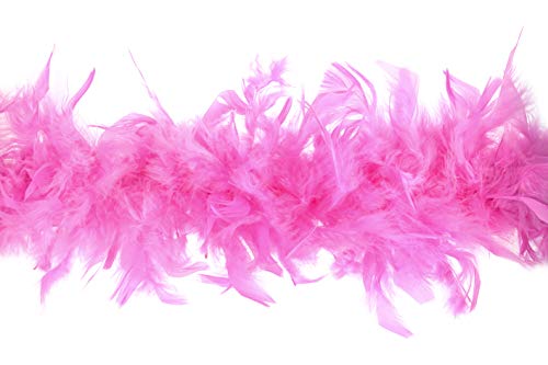 Federboa-Kostüm für Partys, Festivals, Stolz, Junggesellenabschied, Halloween, Weihnachten, Weiß, 1,8 m x 12 cm Federboa-Kostüm für Partys, Festivals, Stolz, Junggesellenabschied, Halloween, Weihnachten, Weiß, 1,8 m x 12 cm von KOGMMYSEVP