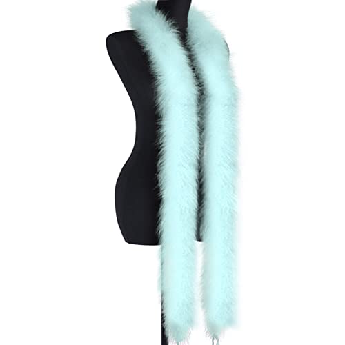 Federboa-Streifen, 2 m, bunte Federboa, Federstreifen, Dekoration, Verkleidungszubehör, super weich, flauschig, Federstreifen, Hochzeit, Karneval, Dekorationen Federboa-Streifen, 2 m, bunte Federboa, Federstreifen, Dekoration, Verkleidungszubehör, super weich, flauschig, Federstreifen, Hochzeit, Karneval, Dekorationen von KOGMMYSEVP
