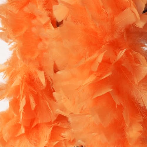 Federboa Unisex Boa für Kostümzubehör, Länge ca. 180 cm, Kostüm- und Bastelzubehör, Federschal für Hochzeit, Karneval, Halloween, Cosplay, Weihnachten, Bühnenshows, Kostüm von KOGMMYSEVP
