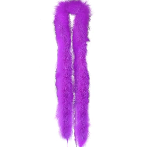 Federboa für Damen, flauschige Federboa, Basteln, 2 m, Weihnachtsboa, Truthahn-Federboa für Bastelarbeiten, Hochzeit, Party, Weihnachtsbaumdekoration, 20 g Federboa für Damen, flauschige Federboa, Basteln, 2 m, Weihnachtsboa, Truthahn-Federboa für Bastelarbeiten, Hochzeit, Party, Weihnachtsbaumdekoration, 20 g von KOGMMYSEVP