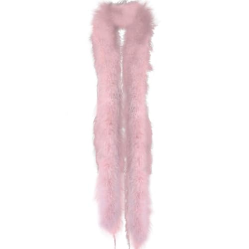 Federboa für Damen, flauschige Federboa, Basteln, 2 m, Weihnachtsboa, Truthahn-Federboa für Bastelarbeiten, Hochzeit, Party, Weihnachtsbaumdekoration, 20 g Federboa für Damen, flauschige Federboa, Basteln, 2 m, Weihnachtsboa, Truthahn-Federboa für Bastelarbeiten, Hochzeit, Party, Weihnachtsbaumdekoration, 20 g von KOGMMYSEVP