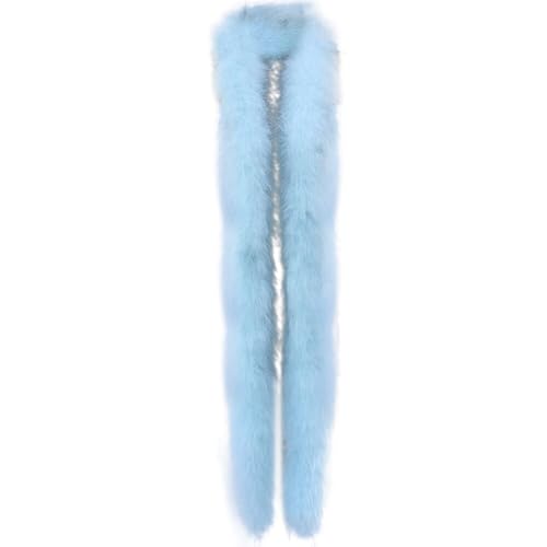 Federboa für Damen, flauschige Federboa, Basteln, 2 m, Weihnachtsboa, Truthahn-Federboa für Bastelarbeiten, Hochzeit, Party, Weihnachtsbaumdekoration, 50 g von KOGMMYSEVP
