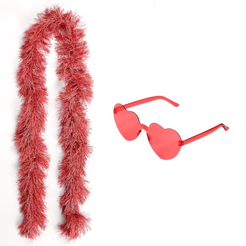 Federboas flauschige Boa Dekorationen Verkleidung für Frauen Fancy Costume für Mädchen Dress Up Dancing Federboas flauschige Boa Dekorationen Verkleidung für Frauen Fancy Costume für Mädchen Dress Up Dancing von KOGMMYSEVP