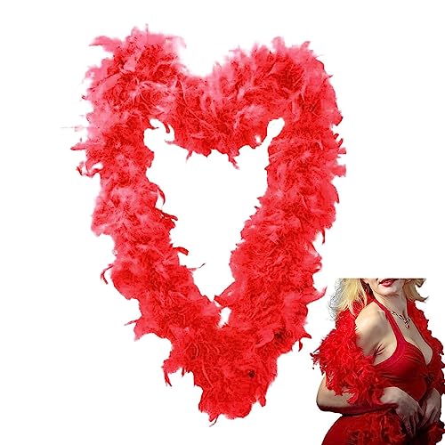 Federgirlande | Rosa Dekoration Girlande Boa-Dress Up Party Favors Federboas Kostüm Zubehör für Hochzeit, Tanz, Party, Halloween, Cosplay Federgirlande | Rosa Dekoration Girlande Boa-Dress Up Party Favors Federboas Kostüm Zubehör für Hochzeit, Tanz, Party, Halloween, Cosplay von KOGMMYSEVP