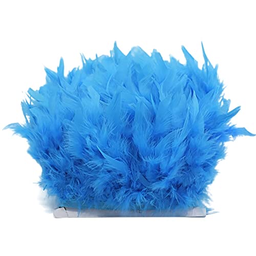 Flauschige Federboa, Bastelzubehör, Truthahnfedern, Fransen, Basteln, Kostüm, Truthahn-Schal, Tanzzubehör für Weihnachten, Karneval, Mottoparty, 5 m Flauschige Federboa, Bastelzubehör, Truthahnfedern, Fransen, Basteln, Kostüm, Truthahn-Schal, Tanzzubehör für Weihnachten, Karneval, Mottoparty, 5 m von KOGMMYSEVP