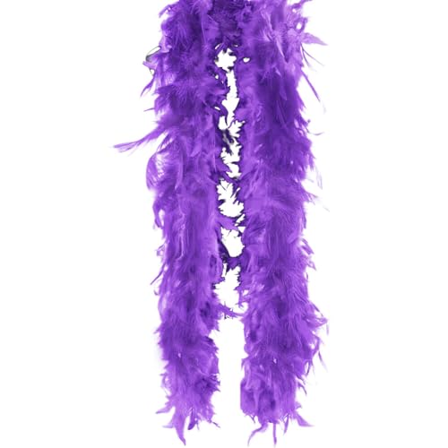 Flauschige Federboa, Kostümzubehör, Weihnachtsgirlande, Federboa, Kostümzubehör für Cosplay, Karneval, Hochzeit, Halloween, Urlaub, Weihnachtsdekoration, 50 g, 2 m Flauschige Federboa, Kostümzubehör, Weihnachtsgirlande, Federboa, Kostümzubehör für Cosplay, Karneval, Hochzeit, Halloween, Urlaub, Weihnachtsdekoration, 50 g, 2 m von KOGMMYSEVP