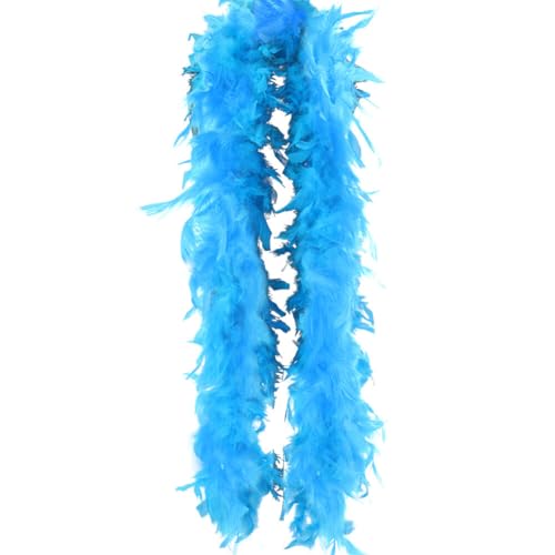 Flauschige Federboa, Kostümzubehör, Weihnachtsgirlande, Federboa, Kostümzubehör für Cosplay, Karneval, Hochzeit, Halloween, Urlaub, Weihnachtsdekoration, 50 g, 2 m von KOGMMYSEVP