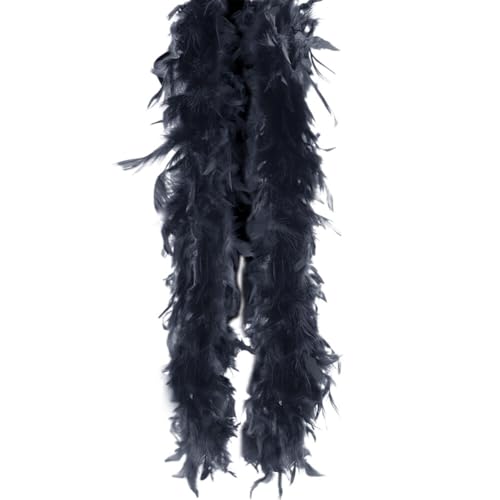 Flauschige Federboa, Kostümzubehör, Weihnachtsgirlande, Federboa, Kostümzubehör für Cosplay, Karneval, Hochzeit, Halloween, Urlaub, Weihnachtsdekoration, 50 g, 2 m von KOGMMYSEVP