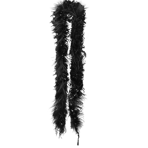 Flauschige Federboa, Kostümzubehör, Weihnachtsgirlande, Federboa für Halloween, Basteln, Hochzeit, Heimdekoration, 50 g, 2 m Flauschige Federboa, Kostümzubehör, Weihnachtsgirlande, Federboa für Halloween, Basteln, Hochzeit, Heimdekoration, 50 g, 2 m von KOGMMYSEVP