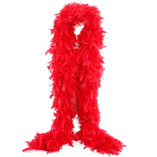 Rosa Truthahn-Federboa 2 Yards 40 g für DIY Handwerk Zuhause Tanzen Hochzeit Party Halloween Kostüm Dekoration Federboa Rosa Truthahn-Federboa 2 Yards 40 g für DIY Handwerk Zuhause Tanzen Hochzeit Party Halloween Kostüm Dekoration Federboa von KOGMMYSEVP