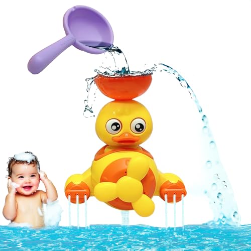 KOGMOW Badewannenspielzeug ab 1 2 3 4 Jahre Badespielzeug Baby ab 6 Monate Wasserspielzeug Kinder 1 2 3 Jahre BPA-frei Sicherheit geprüft Geschenk für Mädchen und Jungen Geburtstag von KOGMOW