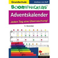 Boomwhackers-Adventskalender von KOHL VERLAG Der Verlag mit dem Baum