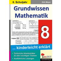 Grundwissen Mathematik / Klasse 8 von KOHL VERLAG Der Verlag mit dem Baum