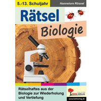 Rätsel Biologie von KOHL VERLAG Der Verlag mit dem Baum