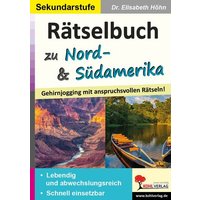 Rätselbuch zu Nord- & Südamerika von KOHL VERLAG Der Verlag mit dem Baum