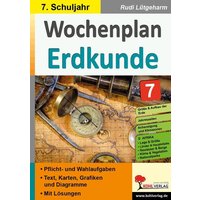 Wochenplan Erdkunde / Klasse 7 von KOHL VERLAG Der Verlag mit dem Baum