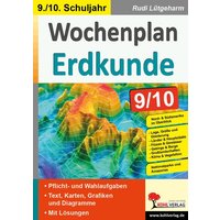 Wochenplan Erdkunde / Klasse 9-10 von KOHL VERLAG Der Verlag mit dem Baum