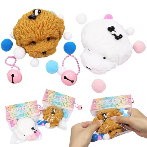 2 Stück Squishy Toy, Squishy Squeeze Toy, Squishy Fidget Toys, Kawaii Hund Squishy Spielzeug, Anti Stress Spielzeug, Sensory Toys, Stressabbau Spielzeug, Quetschspielzeug für Kinder und Erwachsene 2 Stück Squishy Toy, Squishy Squeeze Toy, Squishy Fidget Toys, Kawaii Hund Squishy Spielzeug, Anti Stress Spielzeug, Sensory Toys, Stressabbau Spielzeug, Quetschspielzeug für Kinder und Erwachsene von KOIROI