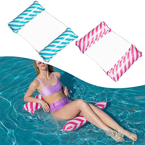 Luftmatratze Pool, 2 Stück Pool Spielzeug Wasserhängematte Erwachsene, 4 in 1 Aufblasbare Pool Spielzeug Wasserspielzeug Wasser Hängematte Luftmatratze für Erwachsene/Kinder Luftmatratze Pool, 2 Stück Pool Spielzeug Wasserhängematte Erwachsene, 4 in 1 Aufblasbare Pool Spielzeug Wasserspielzeug Wasser Hängematte Luftmatratze für Erwachsene/Kinder von KOIROI