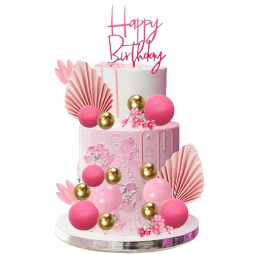 29Pcs Boho Kuchen Deko Tortenaufsatz Tortendeko Blumen Tortendeko Kugeln Deko Torte Palmblätter Rosa Tortendeko Kuchenaufstecker Kuchendekoration für Mädchen DIY Geburtstag Hochzeit Tortendekoration 29Pcs Boho Kuchen Deko Tortenaufsatz Tortendeko Blumen Tortendeko Kugeln Deko Torte Palmblätter Rosa Tortendeko Kuchenaufstecker Kuchendekoration für Mädchen DIY Geburtstag Hochzeit Tortendekoration von KOIROI