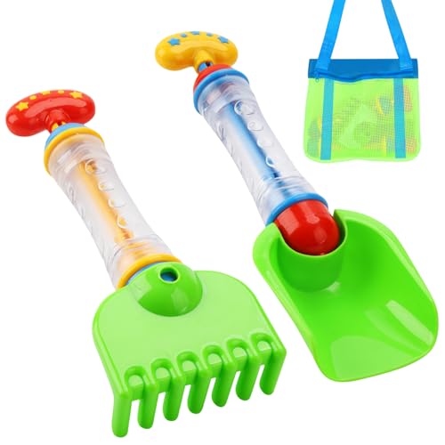 Wasserspritze für Kinder, Wasserpistolen Set, Wasserspritze mit Sandspielzeug Taschen, Mehrzweck-Sandschaufeln für Kinder, Wassersauger Spielzeug für Sommer, Outdoor, Spiel, Pool Wasserspritze für Kinder, Wasserpistolen Set, Wasserspritze mit Sandspielzeug Taschen, Mehrzweck-Sandschaufeln für Kinder, Wassersauger Spielzeug für Sommer, Outdoor, Spiel, Pool von KOIROI