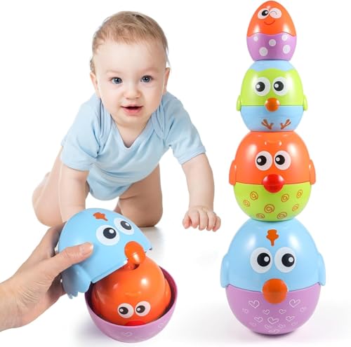 Easter Eggs Gifts for Babies Toddler 18 months, 2, 3, 4+ Yr Old Kids, 8Pcs Nesting & Stacking Chicks Baby Matching Toys, Plastic Eggs Fillable, Basket Stuffers for Girls Boys Easter Hunt Party Favor Easter Eggs Gifts for Babies Toddler 18 months, 2, 3, 4+ Yr Old Kids, 8Pcs Nesting & Stacking Chicks Baby Matching Toys, Plastic Eggs Fillable, Basket Stuffers for Girls Boys Easter Hunt Party Favor von KOJAYHOL