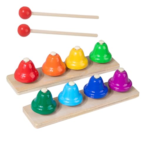 1 Satz Oktavglocke Klingeltoninstrumente Desktop-Halterung kinderinstrumente musikinstrumente kinderspielzeug Schreibtischklingel für musikalische Lehrglocken Metall KOMBIUDA 1 Satz Oktavglocke Klingeltoninstrumente Desktop-Halterung kinderinstrumente musikinstrumente kinderspielzeug Schreibtischklingel für musikalische Lehrglocken Metall KOMBIUDA von KOMBIUDA