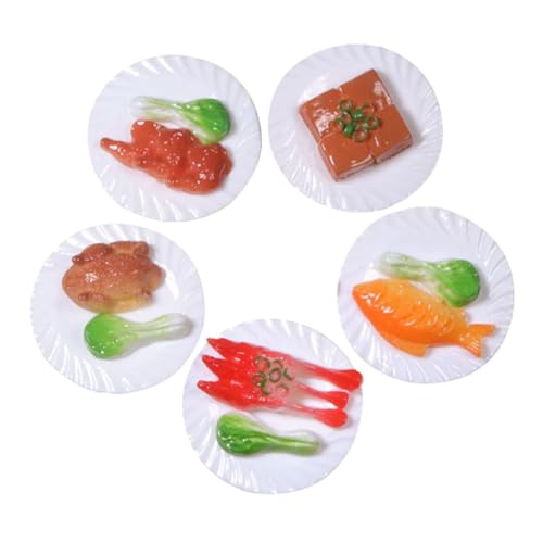 5st Simuliertes Chinesisches Essen Food-Modell Mini-hausverzierung Puppenhaus-Essens-Requisite Mini -hausdekorationen Mini- -küchenzubehör Mini-Essen Mini-Food-Requisite Harz KOMBIUDA 5st Simuliertes Chinesisches Essen Food-Modell Mini-hausverzierung Puppenhaus-Essens-Requisite Mini -hausdekorationen Mini- -küchenzubehör Mini-Essen Mini-Food-Requisite Harz KOMBIUDA von KOMBIUDA
