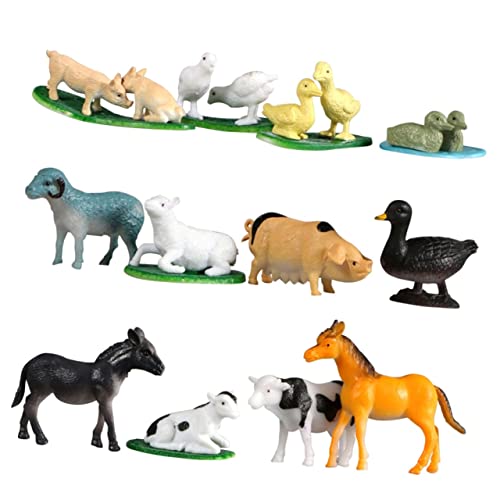 KOMBIUDA 1 Modelle von Nutztieren Kleinkinder Tierfiguren für Tierfiguren für Rollenspiele Tierfiguren für pädagogische Zwecke Tierfiguren für Fantasiespiele KOMBIUDA 1 Modelle von Nutztieren Kleinkinder Tierfiguren für Tierfiguren für Rollenspiele Tierfiguren für pädagogische Zwecke Tierfiguren für Fantasiespiele von KOMBIUDA