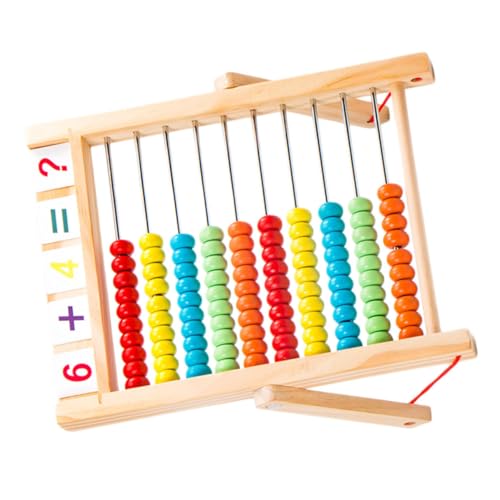 KOMBIUDA Kit Abacus Jungen Und Mädchen Lernspielzeug Holz Arithmetik Abacus Kleinkind Mathematik Lernwerkzeuge Für Studenten KOMBIUDA Kit Abacus Jungen Und Mädchen Lernspielzeug Holz Arithmetik Abacus Kleinkind Mathematik Lernwerkzeuge Für Studenten von KOMBIUDA