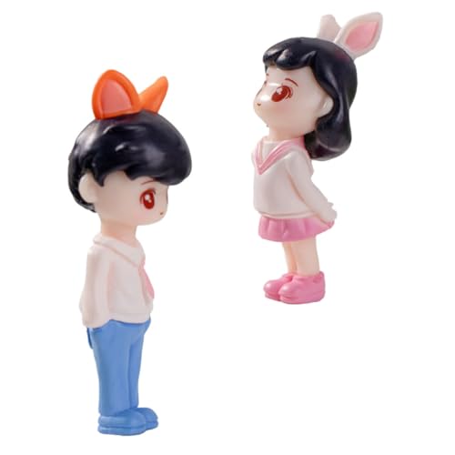 KOMBIUDA 1 Paar Dekoration Schlafzimmer Bedroom Decor Valentine valentinsgeschenk mikrolandschaft Miniaturfiguren drinnen Hochzeitspaarfiguren Valentinsfiguren Landschaft liefert PVC KOMBIUDA 1 Paar Dekoration Schlafzimmer Bedroom Decor Valentine valentinsgeschenk mikrolandschaft Miniaturfiguren drinnen Hochzeitspaarfiguren Valentinsfiguren Landschaft liefert PVC von KOMBIUDA