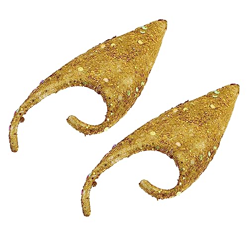 KOMBIUDA 1 Paar Gefälschte Fee Ohren Ohren Cosplay Requisiten Für Halloween Party Bar Decor von KOMBIUDA