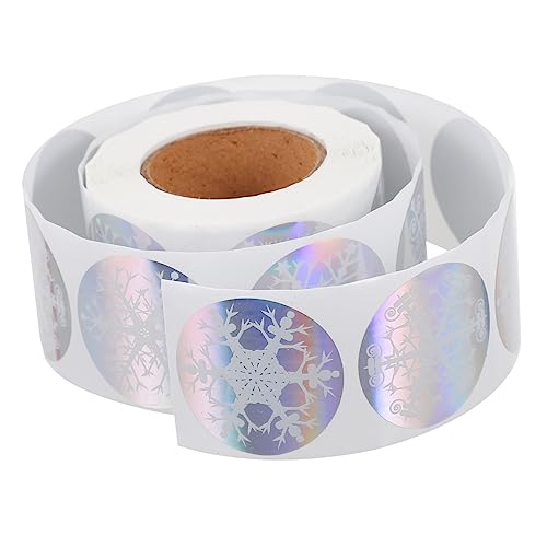 KOMBIUDA 1 Rolle -Schneeflocken-Aufkleber Vorhandener Siegelaufkleber DIY -Aufkleber Verpackungsaufkleber Geschenkaufkleber Abdichtende Aufkleber Etikettenaufkleber Colorful KOMBIUDA 1 Rolle -Schneeflocken-Aufkleber Vorhandener Siegelaufkleber DIY -Aufkleber Verpackungsaufkleber Geschenkaufkleber Abdichtende Aufkleber Etikettenaufkleber Colorful von KOMBIUDA
